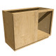 Left Blind Base Cabinet - Red Oak Left Blind Base Cabinet - Red Oak